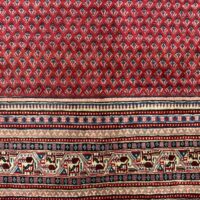 Rug#10384, Persian Sarouk-Mir, circa 1960, wool pile, very durable, Rare size, Persia, size 271x267 cm (5)