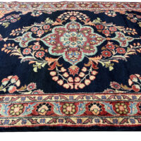 Rug#10544, Armenian weave Lilian, circa 1950, Rare piece, Hamedan-Persia, size 214x152 cm (3)