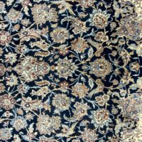 Rug#10565, Persian Nain Tudeshk, circa 1945, fine wool & silk pile, rare & collectable, Persia, size 390x210 cm (7)