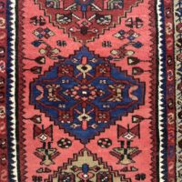 Rug#10608, Afshari weave Kurdi, circa 1950, Rare piece, Hamedan-Persia, size 294x80 cm (4)