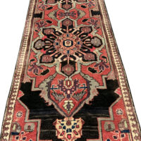 Rug#10616 Vintage Meshkin-Ardebil, circa1950, wool pile, rare & durable, Persia, size 282x78 cm (6)