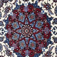Rug# 1001T, Superfine Isfehan, Fine wool & silk pile on full silk foundation, size 160x111 cm, Persia (3)