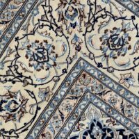 Rug# 10449, Persian Nain , very fine 6LA quality, wool & silk pile, c.1965, 850K kpsqm, rare & durable, Persia, size 408x308 cm (10)