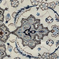 Rug# 10449, Persian Nain , very fine 6LA quality, wool & silk pile, c.1965, 850K kpsqm, rare & durable, Persia, size 408x308 cm (9)