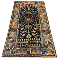 Rug# 10587, Gorji-Bakhtiar, Armenian weave c.1940, collectable, Persia, size 270x146 cm (2)