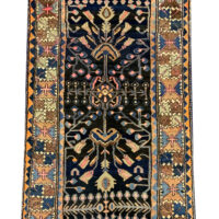 Rug# 10587, Gorji-Bakhtiar, Armenian weave c.1940, collectable, Persia, size 270x146 cm (2.1)