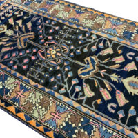 Rug# 10587, Gorji-Bakhtiar, Armenian weave c.1940, collectable, Persia, size 270x146 cm (7)