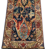 Rug# 26391 Afghan Turkaman weave, Vegetable dyes, 16th c Garous-Bijar inspired , size 491x72 cm (3)