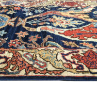 Rug# 26391 Afghan Turkaman weave, Vegetable dyes, 16th c Garous-Bijar inspired , size 491x72 cm (4)