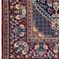 Rug# 6376, Rare Kashan, famous Hajkhanoom design, circa 1960, immaculate, Persia, size 207x138 cm (4)