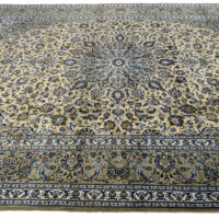 Rug#10344, Persian Kashan, circa 1960, fine wool pile, rare piece, very durable, Persia, size 407x296 cm (6)
