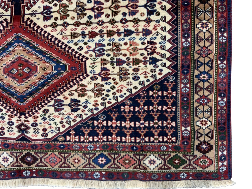Rug#10359, Yalameh, circa 1960, all wool, Rare piece, south Persia, size 312x193 cm (3)
