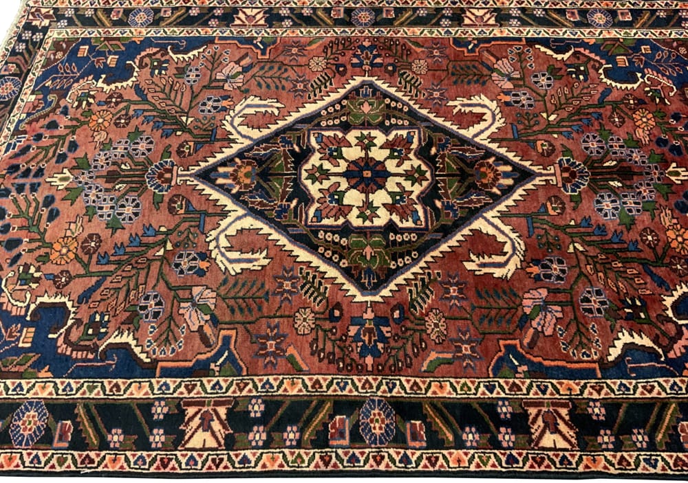 Rug#10552, Armeni Lilian, circa 1950, HSW pile, Rare piece, Hamedan area, Persia, size 236x152 cm (4)