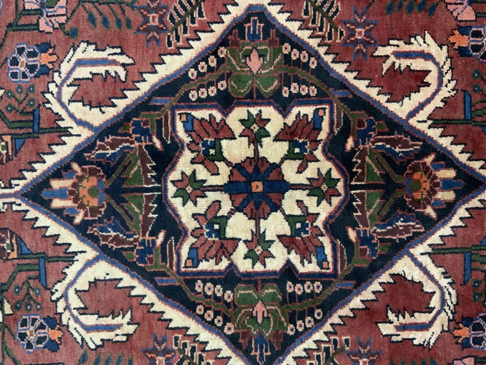 Rug#10552, Armeni Lilian, circa 1950, HSW pile, Rare piece, Hamedan area, Persia, size 236x152 cm (7)