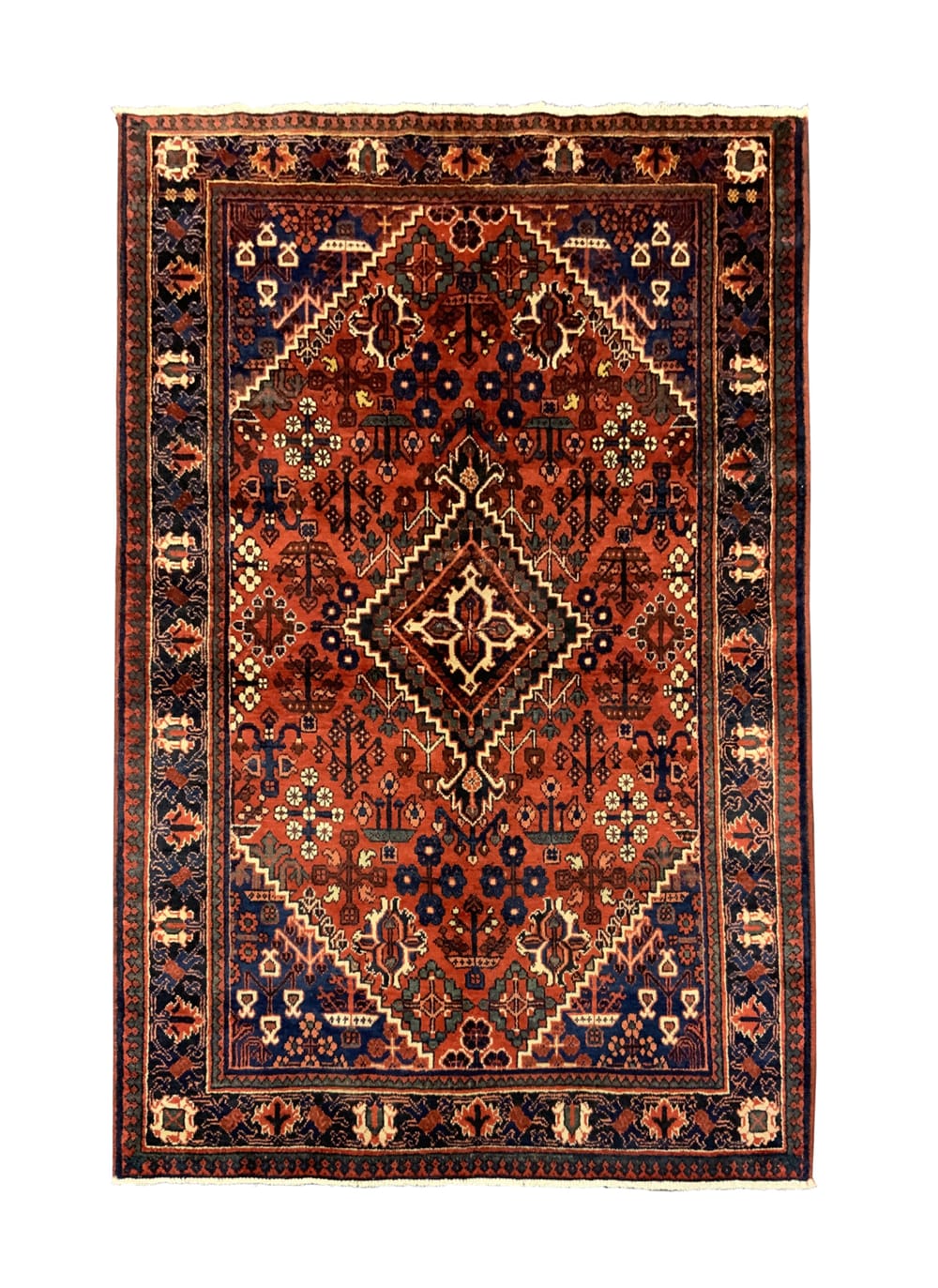 Rug#10571, Morche-khor Maimeh, circa 1940, HSW pile, Rare piece, Persia, size 210x133 cm (2)