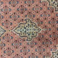 Rug#10621, Persian Tabriz 50 Raj, circa 1975, superfine wool & silk pile, rare piece Persia, size 200x152 cm (6)