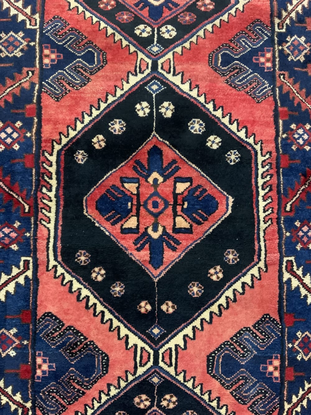 Rug#10354, Afshari weave Kurdi, circa 1960, Rare piece, Hamedan-Persia, size 288x88 cm (4)