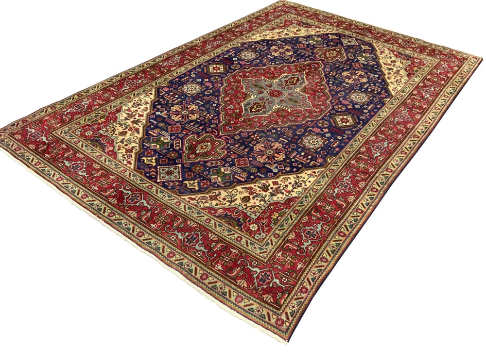 Rug#10399, Tabriz-Marand, circa 1960, cottage weave, rare piece, Nth-West Persia, 302x194 cm (2)