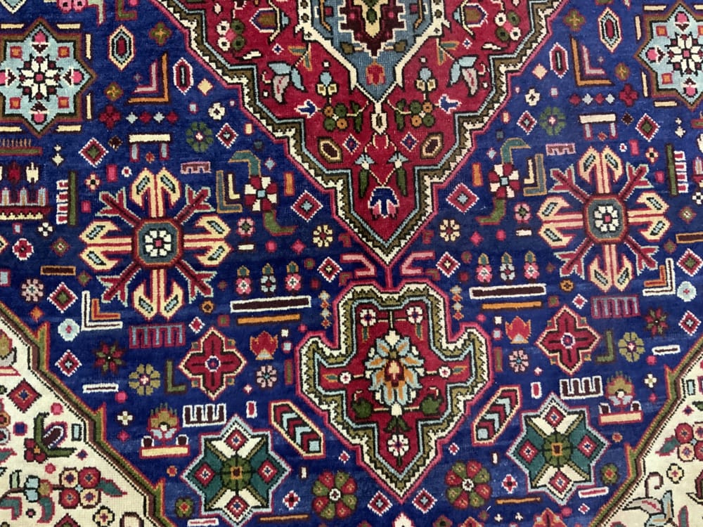 Rug#10399, Tabriz-Marand, circa 1960, cottage weave, rare piece, Nth-West Persia, 302x194 cm (6)