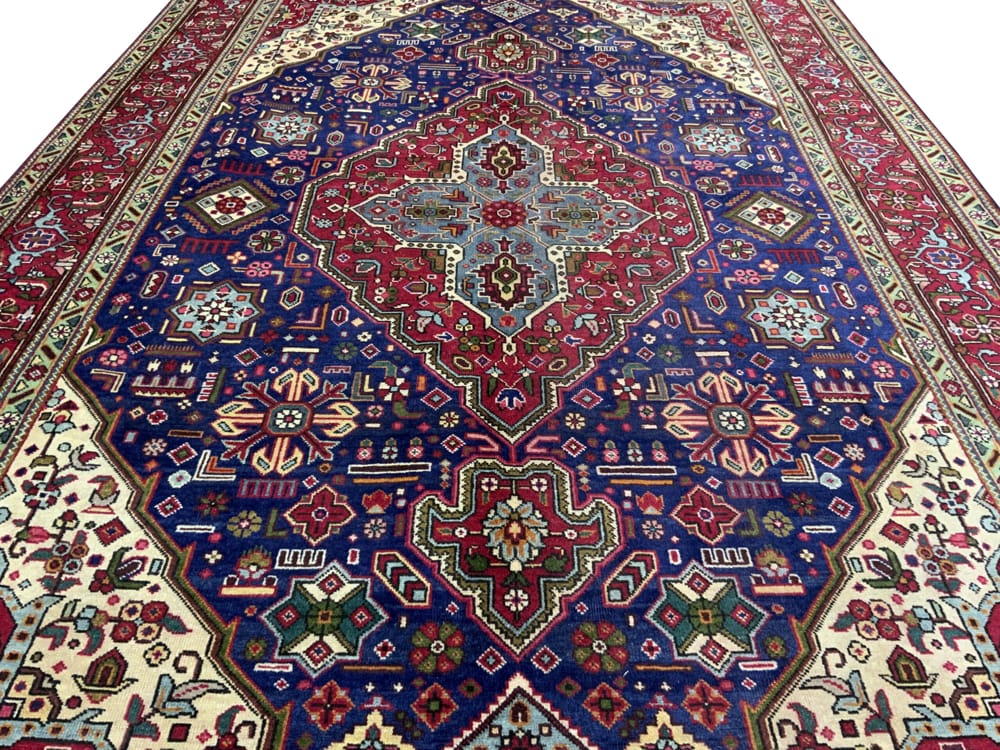 Rug#10399, Tabriz-Marand, circa 1960, cottage weave, rare piece, Nth-West Persia, 302x194 cm (7)
