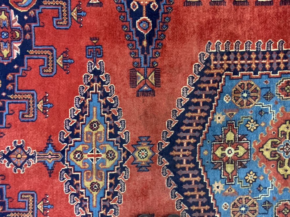 Rug#10559, Persian Viss-Sarouk, circa 1960, wool pile, very durable, Rare, Persia, size 340x242 cm (5)