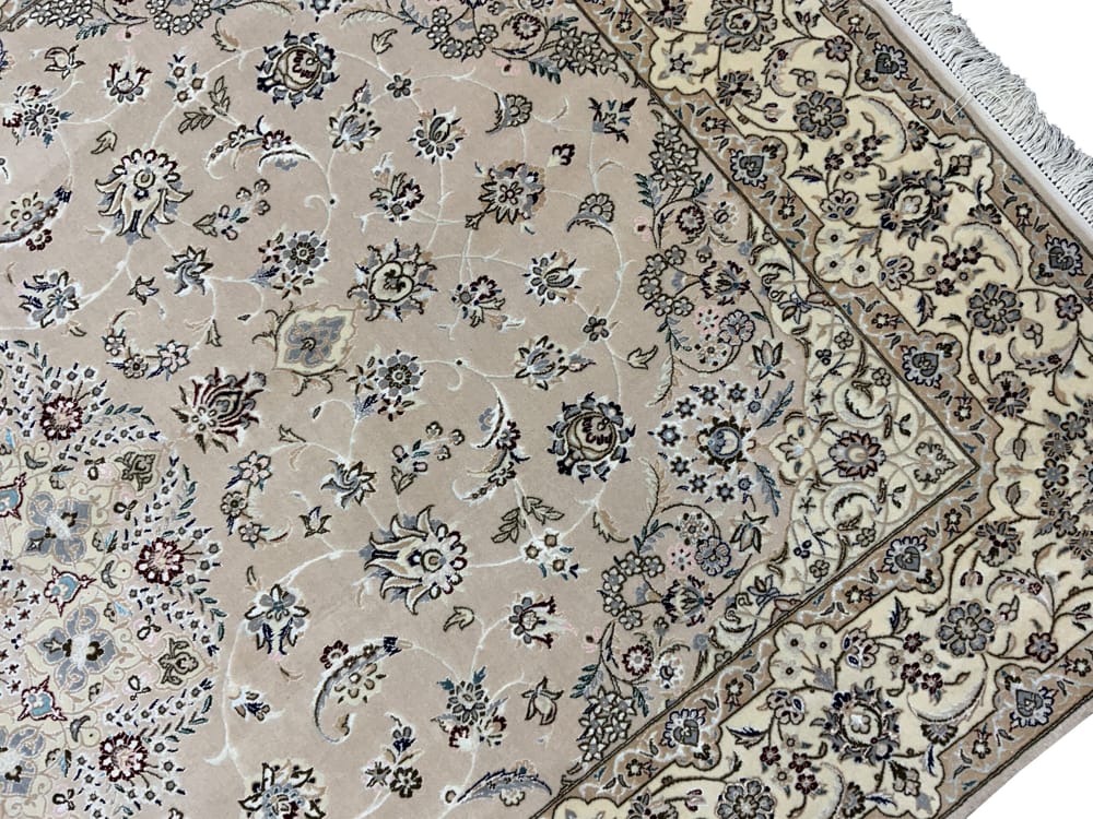 Rug# 10336, Superb Nain , 6LA quality, wool & silk pile, 1M kpsqm, collectable, Persia, size 258x160 cm (5)