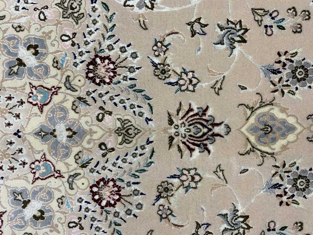 Rug# 10336, Superb Nain , 6LA quality, wool & silk pile, 1M kpsqm, collectable, Persia, size 258x160 cm (8)