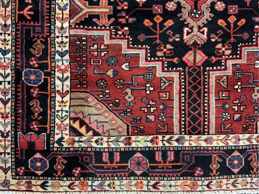 Rug#10599, Toyserkan Hamedan, c.1950, durable wool , Rare piece, N.W Persia, size 232x147 cm (4)