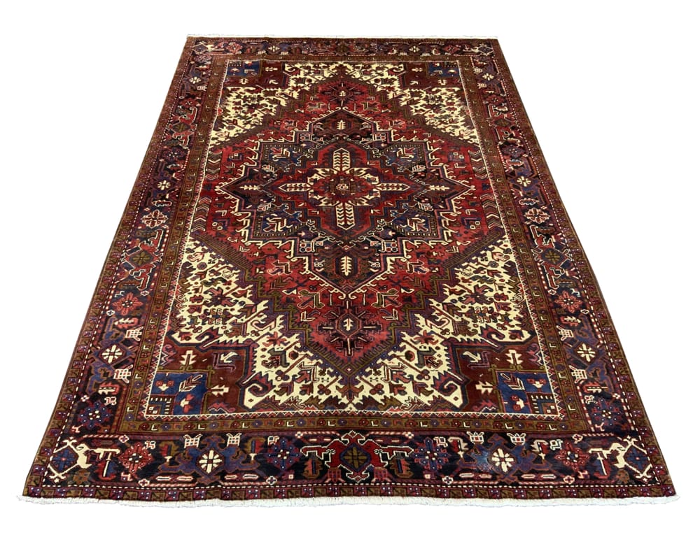 Rug# 10326, Mehraban-Heriz, Azarbaiejan, circa 1960, rare & very durable, Persia, size 320x221 cm (1)