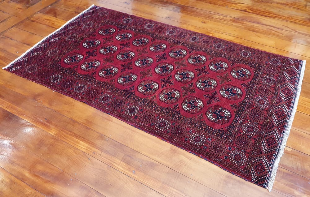 Rug# 7005A, Antique Tekke- Turkaman Early 20th c, collectable, Persia, size 200x110 cm, RRP3500, on special $1500 (3)