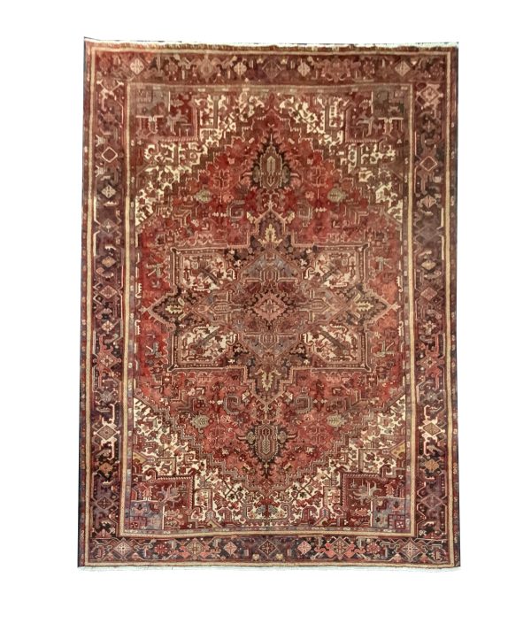Rug#10324, Persian Heriz, circa 1930, Persia, size 354x295 cm (2.1)