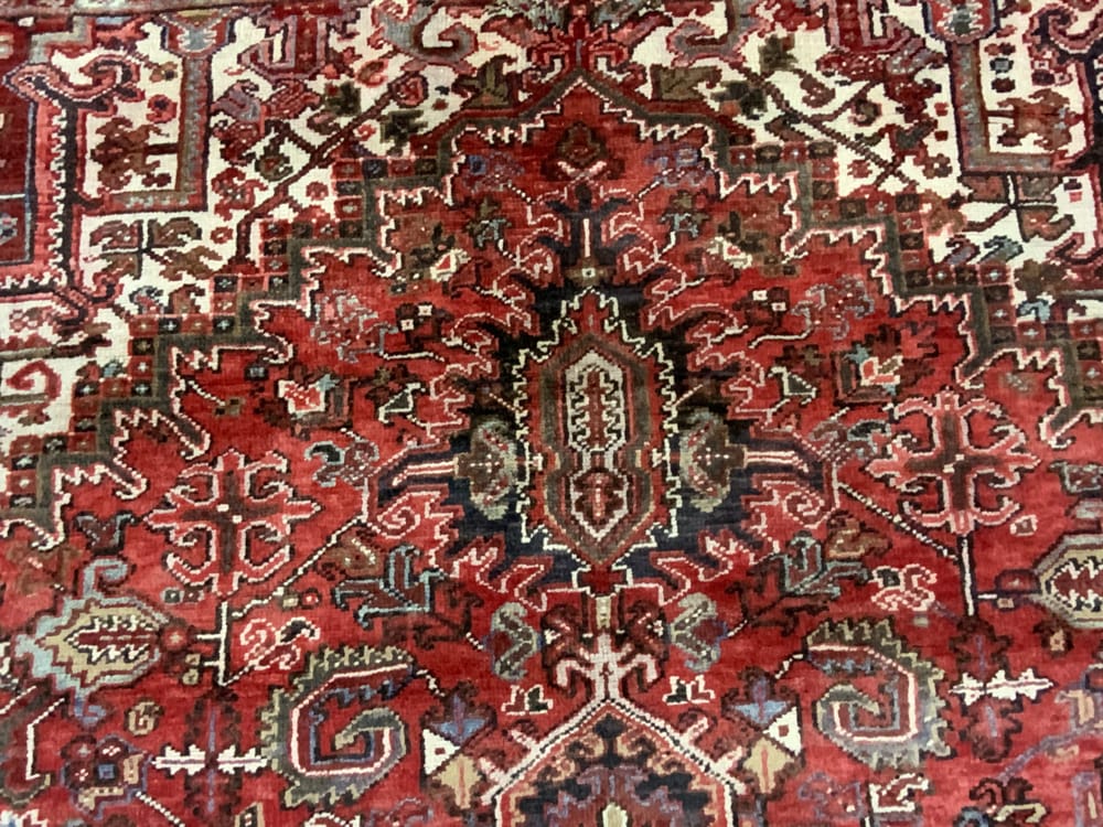 Rug#10324, Persian Heriz, circa 1930, Persia, size 354x295 cm (6)