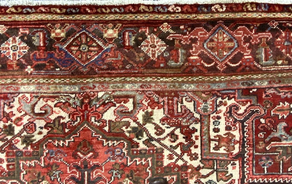 Rug#10324, Persian Heriz, circa 1930, Persia, size 354x295 cm (8)