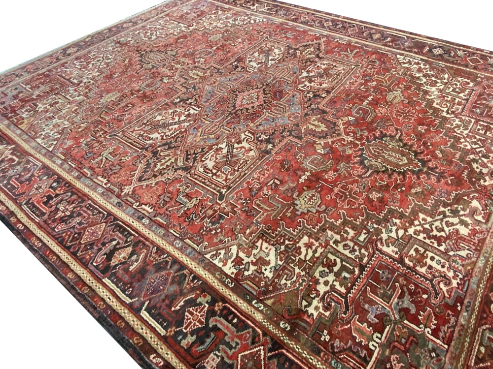 Rug#10324, Persian Heriz, circa 1930, Persia, size 354x295 cm (9)