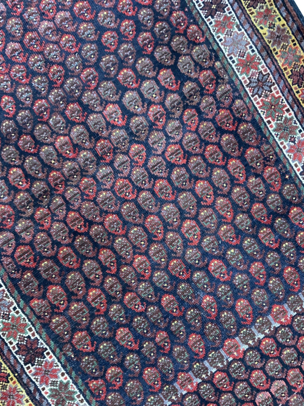 Rug#10576 Antique Caucasian, Day-Bed rug, circa1900, all wool rare & collectable, Persia, size 253x124cm (6)