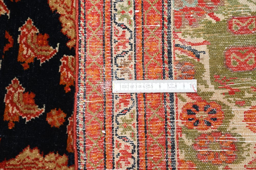Rug# 41609, antique seneh, Kurdistan, circa 1900, fine wool pile, natural vegetable dyes, immaculate, Persia, size 196x131 cm (11)