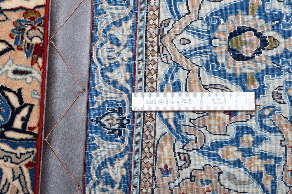 Rug# 41717, Superfine vintage Toudeshk-Nain,, fine wool pile, Medallion safavid design, circa 1935, immaculate, Persia , size 250x154 cm (11)