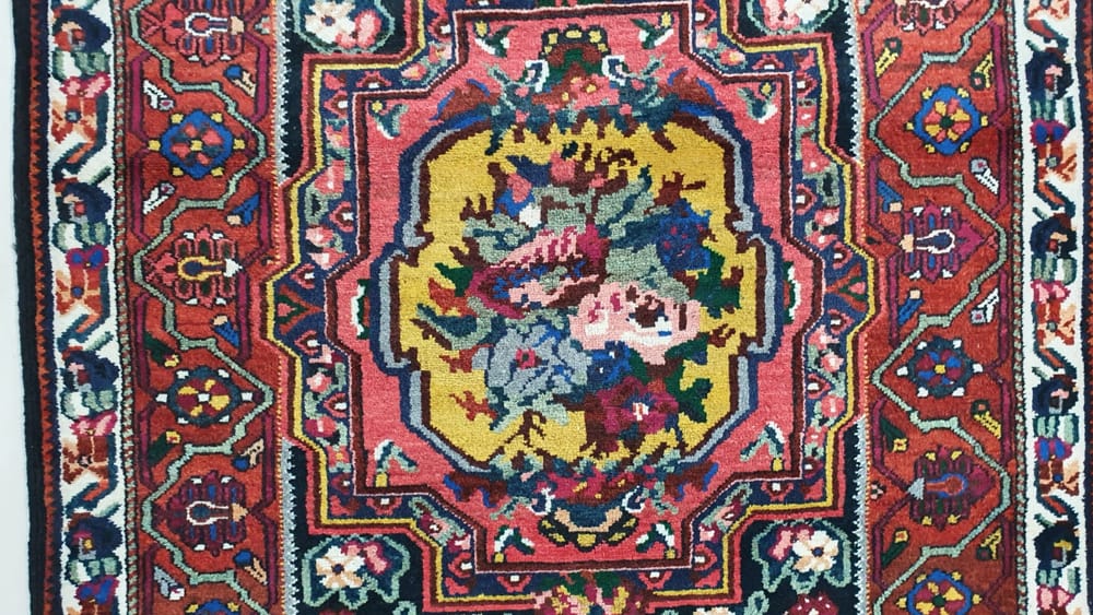 Lot 50, Antique Bakhtiar, Phradonbeh , Kurdi weave, collectable, c.1900, Persia, size 400x110 cm, RRP $12000 (7)