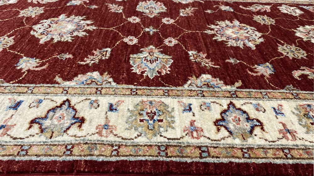 Rug# 24983, Afghan Turkaman weave, 19th c Sultanabad design, HSW, V.D, size 296x84 cm RRP $2300, Special $900 (4)