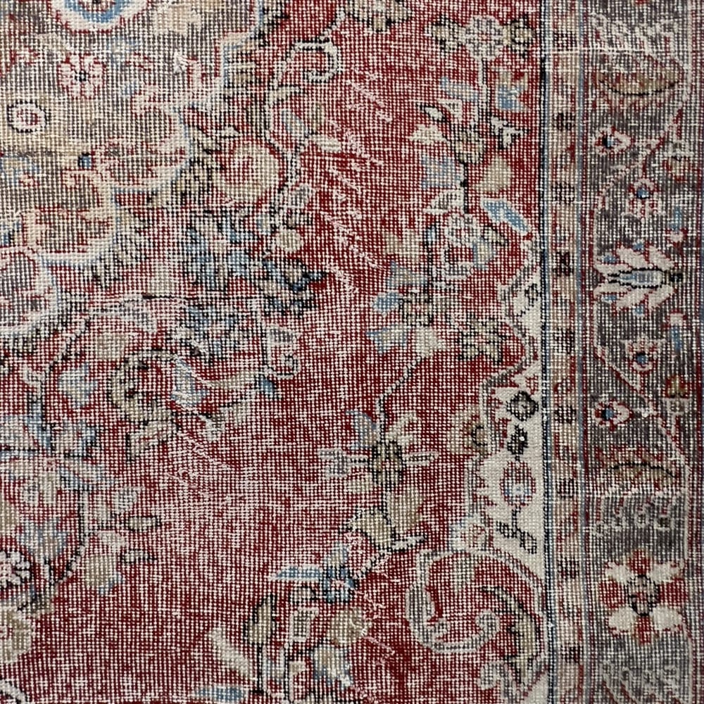 Rug# 53883, Overdyed vintage Qaisari style Turkish rug from 1940, size 296x172 cm (3)