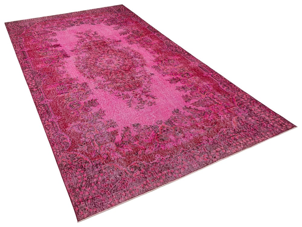 Rug# 57229, Overdyed vintage Qaisari style Turkish rug from 1940, size 305x164 cm (3)
