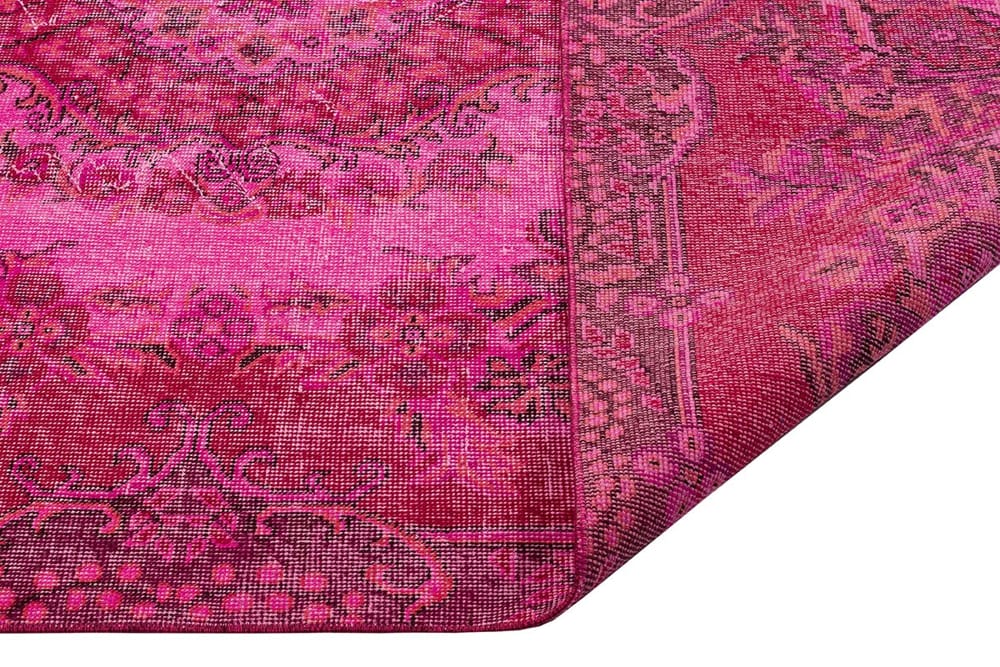 Rug# 57229, Overdyed vintage Qaisari style Turkish rug from 1940, size 305x164 cm (4)