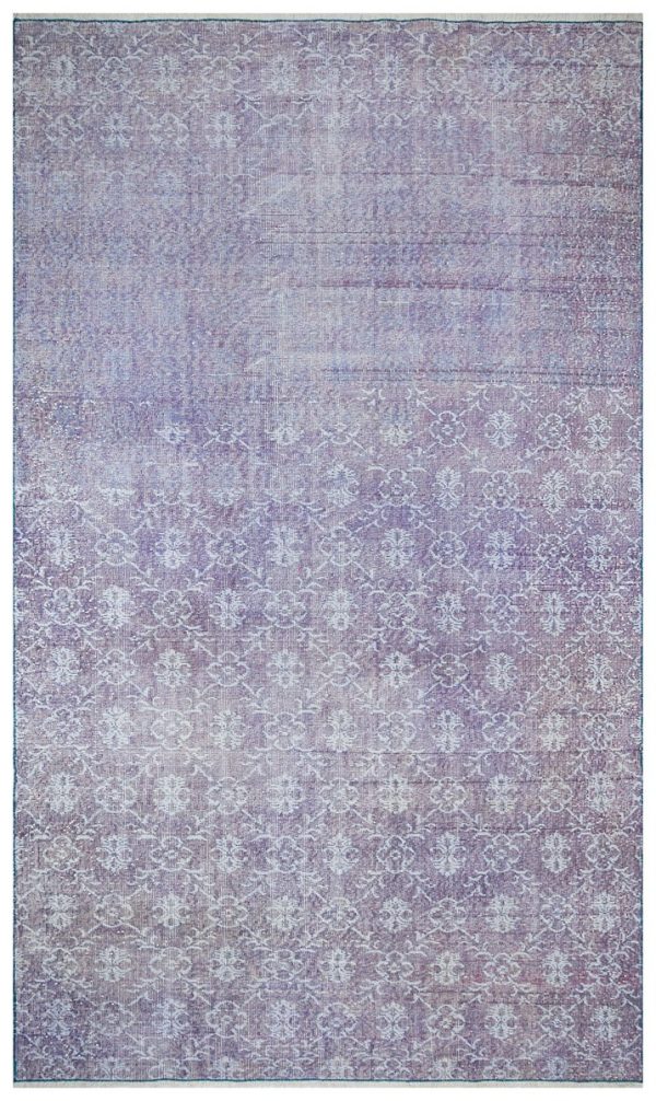 Rug# 57232, Overdyed vintage Qaisari style Turkish rug from 1940, size 307x187 cm (2)