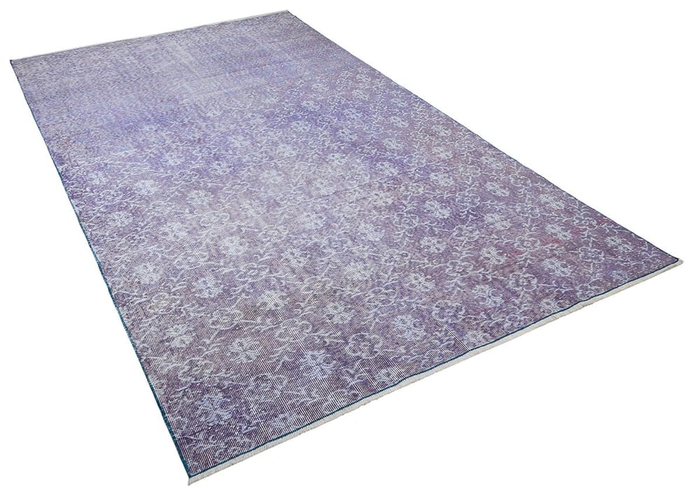 Rug# 57232, Overdyed vintage Qaisari style Turkish rug from 1940, size 307x187 cm (4)