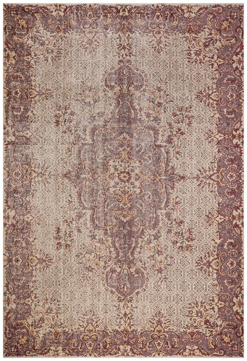 Rug# 73220, Overdyed vintage Qaisari style Turkish rug from 1940, size 316x220 cm (2)