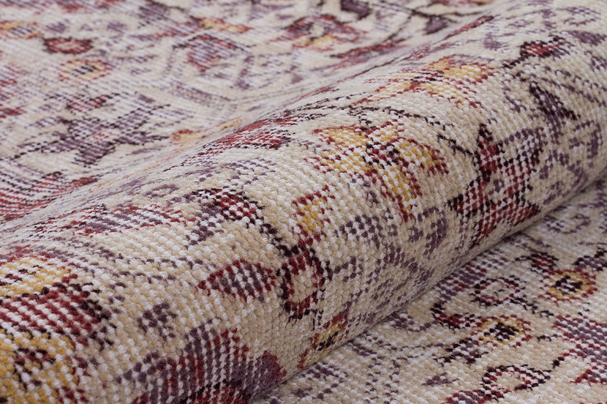 Rug# 73220, Overdyed vintage Qaisari style Turkish rug from 1940, size 316x220 cm (4)